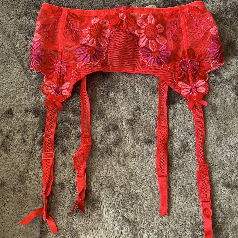 Gorgeous VS garter belt